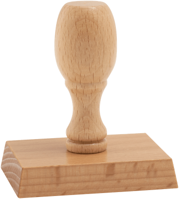 Stampo in legno L×A 60×40 mm (971)