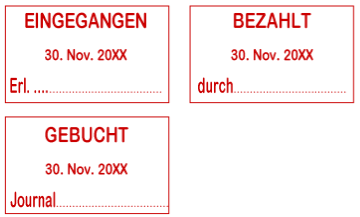 Trodat Professional 5430/L: Impronta 1819