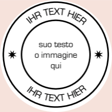 Timbri rotondi   – Progettare e ordinare online da soli  Timbri rotondi   – Progettare e ordinare online da soli