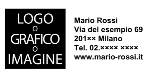Timbri logo   – Creare e ordinare online, anche tondo  Timbri logo   – Creare e ordinare online, anche tondo