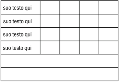 Scegliere questo modello: 1229