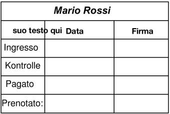 Scegliere questo modello: 5126