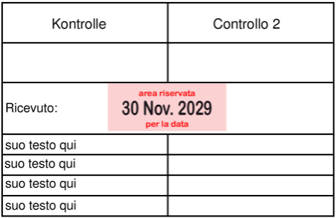 Scegliere questo modello: 5159